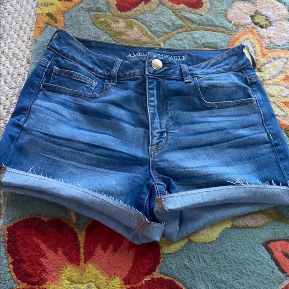 Never worn American eagle blue shorts